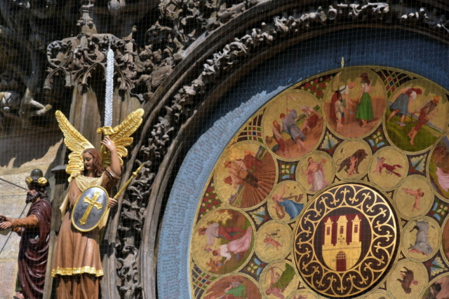 Astronomical Clock, Old Town Square, Prague, Czech Republic - DSC_1882
