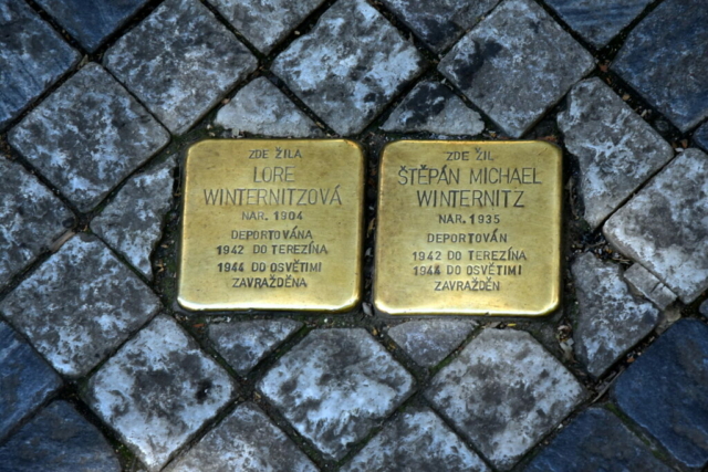 Stumble Stones, Prague, Czech Republic - DSC_1890